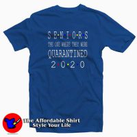 Class Of 2020 Graduation Senior Funny Quarantine T-Shirt