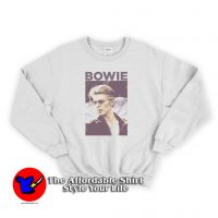 David Bowie Smoking Graphic Sweatshirt