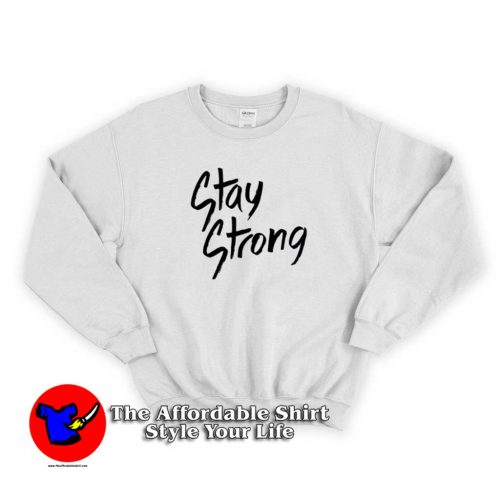 Demi Lovato Tatoo Stay Strong Sweater new 500x500 Demi Lovato Tatoo Stay Strong Graphic Sweatshirt Cheap