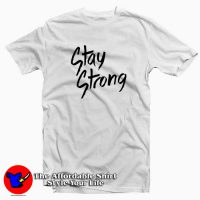 Demi Lovato Tatoo Stay Strong Graphic T-Shirt