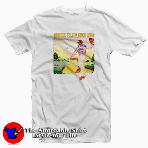 Elton John Yellow Brick Road Tshirt 500x500 Elton John Yellow Brick Road Graphic T Shirt Cheap