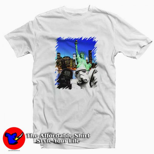 Funny Selfie Darth Vader Stormtrooper Shirt 500x500 Funny Selfie Darth Vader Stormtrooper T Shirt Parody Star Wars