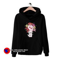 International Women's Day Floral Fist Solidarity Hoodie