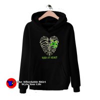 Irish at Heart St Patricks Day Funny Hoodie