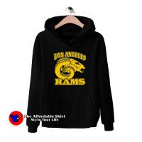 LA Rams Retro Logo Graphic Hoodie