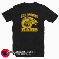 LA Rams Retro Logo Graphic T-Shirt