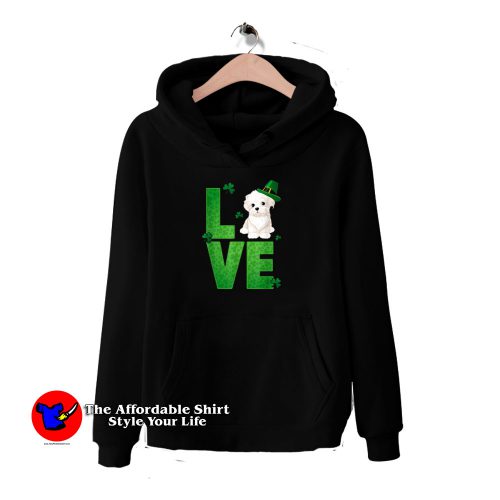 Love Irish Maltese Shamrock 500x500 Love Irish Maltese Shamrock Hoodie Gift St Patricks Day