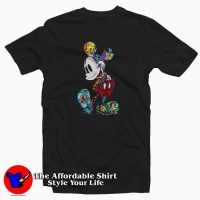 Mickey Mouse Tattoos Disney All Characters T Shirt