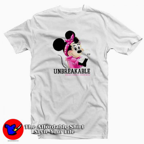 Mikey Unbreakable Breast Cancer Awareness Tshirt 500x500 Mikey Unbreakable Breast Cancer Awareness T Shirt