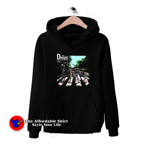 New Droids Abbey Road Starwars HoodieTAS 500x500 New Droids Abbey Road Starwars Funny Hoodie Cheap