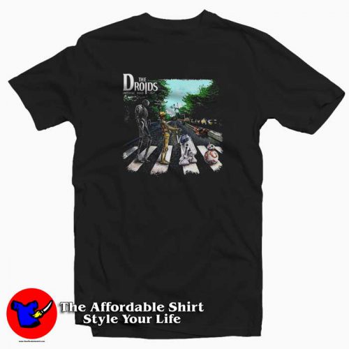 New Droids Abbey Road Starwars Tshirt 500x500 New Droids Abbey Road Starwars Funny T Shirt Cheap