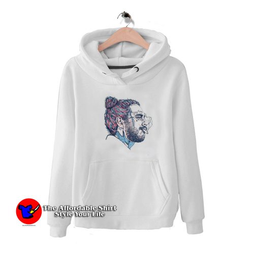 Post Malone Hoodie 500x500 Post Malone Unisex Graphic Hoodie