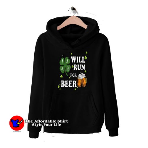 Pretty Will Run For Beer Drinking Irish HoodieTAS 500x500 Pretty Will Run For Beer Drinking Irish Hoodie For St Patrick’s Day