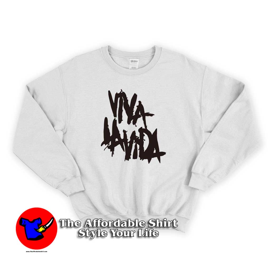 Rock Coldplay Viva la vida Graphic Sweatshirt Theaffordableshirt