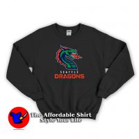 Seattle Dragons Football Graphic Sweatshirt