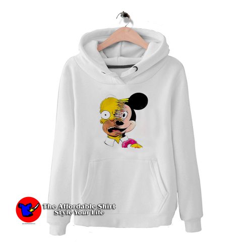 Simpsons and Mickey Mouse HoodieTAS 500x500 Simpsons and Mickey Mouse Hoodie Cheap