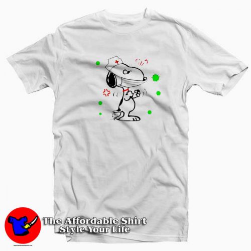 Snoopy nurse fight Coronavirus Tshirt 500x500 Snoopy nurse fight Coronavirus Funny T Shirt Cheap