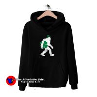 St Patricks Day Bigfoot Graphic Hoodie