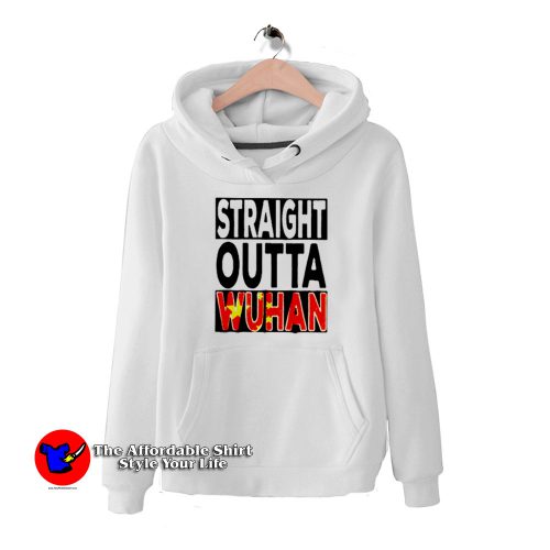 Straight Outta Wuhan HoodieTAS 500x500 Straight Outta Wuhan Graphic Hoodie