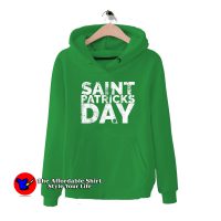 Vintage Saint Patricks Day Big Letter Party Hoodie