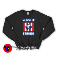 Ashvillestrong Nashville Tornado Graphic Sweatshirt