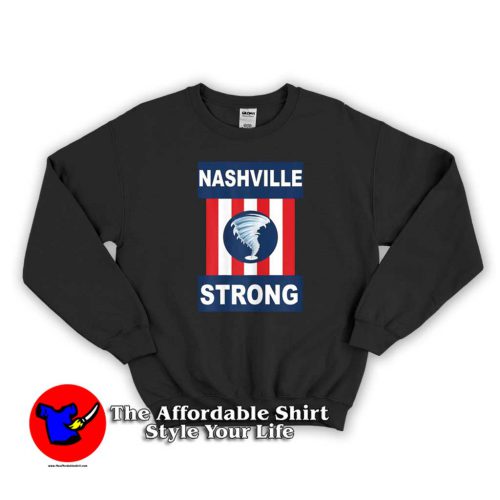 ashvillestrong Nashville Tornado Sweater 500x500 Ashvillestrong Nashville Tornado Graphic Sweatshirt Cheap