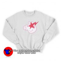 A Bathing Peppa Star Eyes Peppa Head Sweatshirt