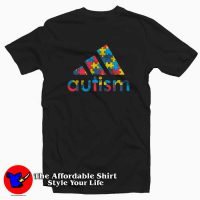 Adidas Autism Awareness Colorfull Puzzle T-Shirt