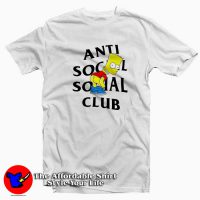 Anti Social Social Club x Bart Simpson T-Shirt