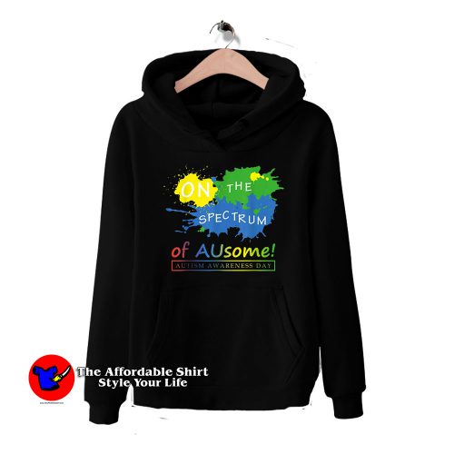 Autism Awareness Day HoodieTAS 500x500 On the Spectrum Autism Awareness Day Hoodie Cheap