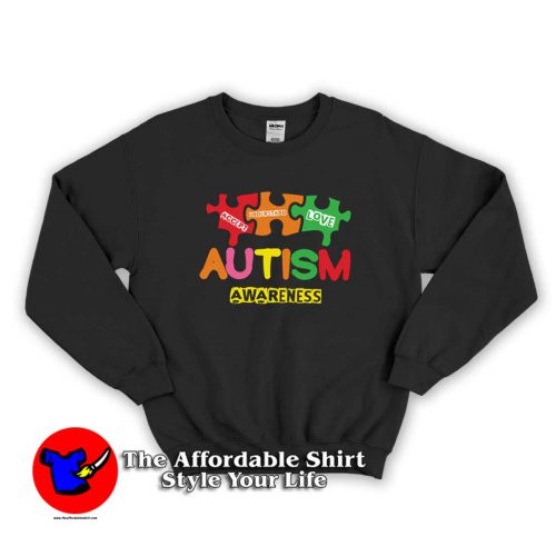 Autistic Awareness Support Autism Month Sweater 500x500 Autistic Awareness Support Autism Month Sweatshirt Cheap