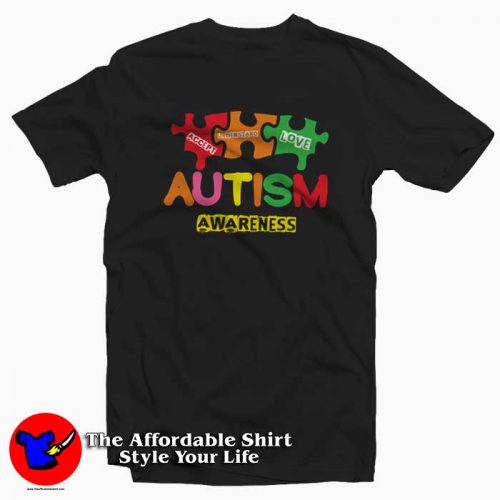 Autistic Awareness Support Autism Month Tshirt 500x500 Autistic Awareness Support Autism Month T Shirt Cheap