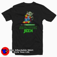 Autistic Jedi Awareness Autism Father Son T-Shirt