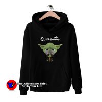 Baby Yoda Quarantine Face Mask Hoodie