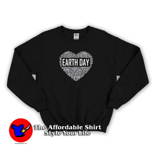 Earth Awareness Sweater 500x500 Earth Day Awareness Graphic Sweatshirt Cheap