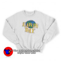 New Earth Day Graphic Sweatshirt