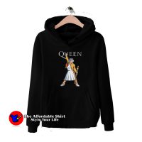 Elizabeth The Queen Parody Graphic Hoodie