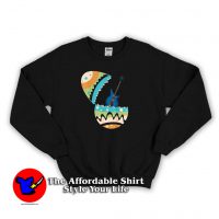 Funny Guitar Easter Bunny Egg Animals Sweatshirt