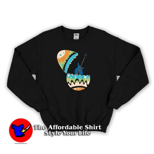 Funny Guitar Easter Egg Animals Guitar Easter Bunny Sweater 500x500 Funny Guitar Easter Bunny Egg Animals Sweatshirt Trends