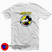 Funny Mickey Rat Graphic T-Shirt