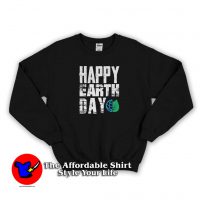 Happy Planet Earth Day Graphic Sweatshirt