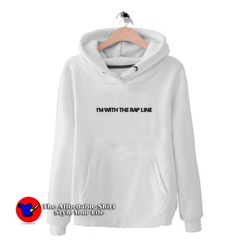 Im With The Rap Line HoodieTAS 500x500 I'm With The Rap Line Graphic Hoodie Cheap