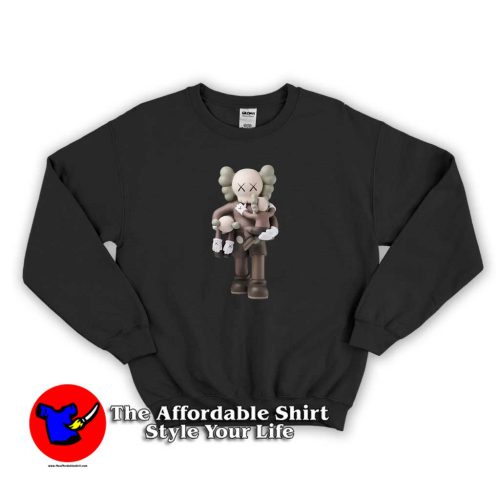 KAWS Carries Two Smaller KAWS Sweater 500x500 KAWS Carries Two Smaller KAWS Sweatshirt Cheap