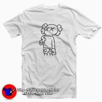 KAWS In Underware Wondering About It T-Shirt