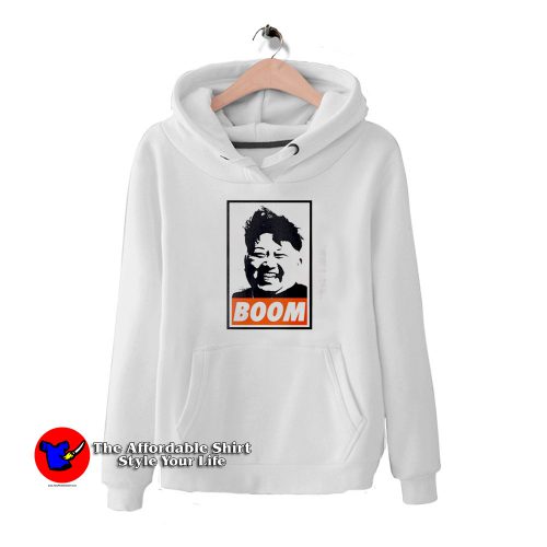 Kim Jong Un BOOM HoodieTAS 500x500 Kim Jong Un BOOM Graphic Hoodie Cheap