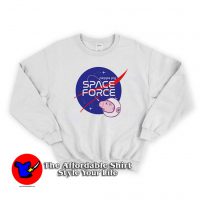 Nasa Parody Peppa Pig Space force Funny Sweatshirt