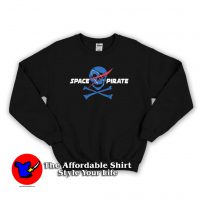 Nasa Sapce Pirate Graphic Sweatshirt