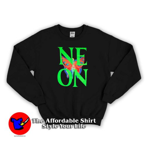 Playboi Carti Neon Tour Butterfly Sweatshirt - Theaffordableshirt