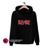 R2-Dtour AC/DC Funny Graphic Hoodie