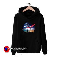 Rick & Morty Logo Jumper Nasa Inspired Hoodie